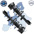 Produktbild: 2x Komplett Stoßdämpfer Federbein Satz Vorne für RENAULT CLIO III 1.2, 1.2 16V