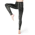 Produktbild: PANASIAM Leggings Unikat Batik Leggings mit orientalischem Muster Goa Hose handgefertigt aus natürlicher Viskose und elastisch ideal für Yoga Sport Fitness grau S