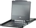 Produktbild: ATEN CL6708MW - KVM-Konsole mit KVM-Switch - 8 Anschlüsse - USB - Französisch - 43,9 cm (17.3
