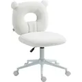 Produktbild: Homcom - Bürostuhl, Höhenverstellbarer Schreibtischstuhl, Drehstuhl, Arbeitsstuhl, Computerstuhl für Wohnzimmer, Schlafzimmer, bis 120 kg Belastbar,