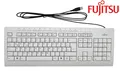 Produktbild: Fujitsu KB521 USB QWERTZ DE Tastatur - Grau, OVP, NEU
