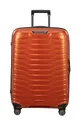 Produktbild: Samsonite Hartschalen-Trolley PROXIS, verschiedene Größen und Farben, 4 Rollen, arretierbares und versenkbares Druckknopf-Trolleysystem