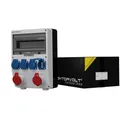 Produktbild: Stromverteiler TD 2x16A 4x230V Doktorvolt Baustromverteiler 6084
