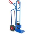 Produktbild: BRB Sackkarre aus Stahl mit pannensicheren Reifen, Trg 250 kg, BxTxH 520x550x1200 mm