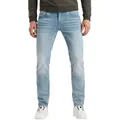 Produktbild: PME Legend Herren Jeans NIGHTFLIGHT Regular Fit Element Summer Blau Esb Tiefer Bund Reißverschluss W 33 L 32