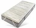 Produktbild: Matratzenauflage Luise, in Lammfloor Optik, 90x200 cm und weitere Größen RIBECO, Auflage beidseitig für Sommer und Winter nutzbar, waschbar bis 60°C