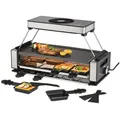 Produktbild: Unold Raclette Smokeless 48785 - Raclette - schwarz/silber schwarz|silberfarben