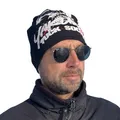 Produktbild: YAKUZA Beanie Galvanic unisex schwarz Mütze Original Premium Totenkopf Skull 893