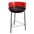 Produktbild: Rundgrill, Standgrill 56 x 33 cm 4-Fach höhenverstellbarer Holzkohlegrill