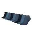 Produktbild: PUMA unisex Sneaker Socken Kurzsocken Sportsocken 261080001 9 Paar, Farbe:Blau, Menge:9 Paar (3 x 3er Pack), Größe:43-46, Artikel:-460 denim blue