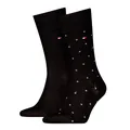 Produktbild: Tommy Hilfiger Herren Dot Classic Sock, Schwarz, 39-42 EU