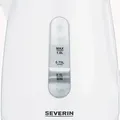 Produktbild: Severin Wasserkocher WK 3411 weiß Wasserkocher Wasserkocher Mit Temperatureinstellung Wasserkocher Edelstahl Wasserkocher Glas - Weiß