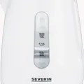 Produktbild: Severin Wasserkocher WK 3411 weiß Wasserkocher Wasserkocher Mit Temperatureinstellung Wasserkocher Edelstahl Wasserkocher Glas