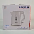 Produktbild: Severin WK 3411 Wasserkocher Überhitzungsschutz Weiß Fassungsvermögen: 1 l