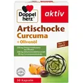 Produktbild: Doppelherz Artischocke+Olivenöl+Curcuma Kapseln 30 St