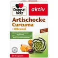 Produktbild: DOPPELHERZ Artischocke Curcuma+Olivenöl Kapseln 30 St