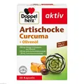 Produktbild: 2x DOPPELHERZ Artischocke Curcuma+Olivenöl Kapseln 30 ST