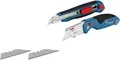 Produktbild: Bosch Professional 2 tlg. Messer Set Klappmesser und Profi Cuttermesser