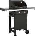 Produktbild: LANDMANN Gasgrill Rexon 2.0 DE 135cm schwarz 22146 GR Gusseisen emailliert