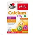Produktbild: DOPPELHERZ Calcium+D3+K Tabletten 120 ST