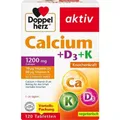 Produktbild: DOPPELHERZ Calcium+D3+K Tabletten 120 ST