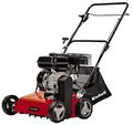 Produktbild: Einhell Benzin-Vertikutierer GC-SC 4240 P (bis 1.200 m², 4.2 kW, 4-Takt-Motor, kugelgelagerte Messerwalze mit 18 Stahlmessern, 8-stufige zentrale Arbeitstiefeneinstellung)
