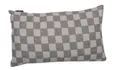 Produktbild: DAVID FUSSENEGGER Kissenhülle Silvretta 'Schachbrett' 30 x 50 cm