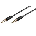 Produktbild: Audio Klinkenkabel Verbindungskabel AUX Kabel 3.5 mm Tecker 4 Pol 1.5 m