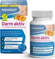 Produktbild: sanotact Darm AKTIV 84 Kautabletten Inulin Ballaststoffe Darmfunktion Verdauung