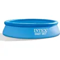 Produktbild: INTEX 28106NP Easy Set Quick-Up-Pool Swimmingpool Schwimmbecken 244x61cm rund blau - Blau