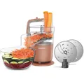Produktbild: Kenwood MultiPro Compact – Kompakte Küchenmaschine mit Express Serve, Edelstahlmesser, Schneid- und Raspelscheiben, Pulse-Funktion, Rot (FDP23.140RD)