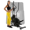 Produktbild: Crosstrainer 2in1 Cross Stepper für Zuhause Trainingsgerät mit Trainingscomputer