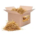 Produktbild: Bolson frisches Weizenstroh (6 kg) - kurz geschnittenes Stroh aus Bayern - direkt ab Hof verpackte Strohkiste - hochwertiges Stroh zur Fütterung & Einstreu von Kaninchen, Meerschweinchen, Hamster