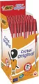 Produktbild: BIC Cristal Medium Kugelschreiber Rot 0.4mm 50St Pack