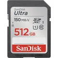 Produktbild: SanDisk Ultra SDHC/SDXC UHS-I Speicherkarte 512 GB SDSDUNC-512G-GN6IN