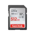 Produktbild: SanDisk Ultra 512GB SDXC UHS-I Speicherkarte für Kompaktkameras, Full HD