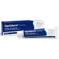 Produktbild: Optiderm Creme, medizinische Hilfe bei Juckreiz und trockener Haut, zur Feuchtigkeitsregulierung der Haut, unterstützend bei Hauterkrankungen, schnell einziehend, kortisonfrei, 50 g