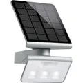 Produktbild: Steinel Solar-Außenleuchte XSolar L-S silber, 140° Bewegungsmelder, 8 m Reichweite, für Garten, Terrasse und Hauswand, 18.9 x 18.65 x 29.8 cm, 671013