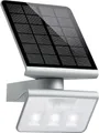 Produktbild: STEINEL Solar LED Außenleuchte XSolar L-S 671013 | Sensorleuchte 150lm 4000K | Bewegungsmelder 8m | IP44 | Silber