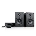 Produktbild: Teufel Kombo 11 Mini-Stereo-Anlage Stereo Lautsprecher Musik Sound Hochtöner Mitteltöner Bass Speaker DAB+ HiFi Soundanlage Schwarz, Auxiliary