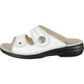 Produktbild: Finn Comfort Sansibar, Pantolette, Nappa (Glattleder), weiss 2550-001000 37 - Weiß - 37