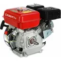 Produktbild: EBERTH 6,5 PS 4,8 kW Benzinmotor Standmotor Kartmotor Antriebsmotor mit 20 mm Ø Welle, Ölmangelsicherung, 4-Takt, 1 Zylinder Industriemotor, 196 ccm