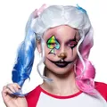 Produktbild: Perücke J. Ester blau pinke Damenperücke Fasching Halloween Karneval Cosplay