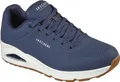 Produktbild: Skechers Uno - Stand on Air Herrenschuhe sportlicher Schnürer Blau Freizeit, Schuhgröße:40 EU