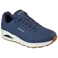 Produktbild: Skechers Uno - Stand on Air Sneaker Freizeitschuh, Halbschuh, Schnürschuh mit Air-Cooled Memory Foam blau 40 EU