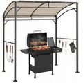 Produktbild: Outsunny Grillpavillon BBQ-Pavillon Grill Pavillon Gartenzelt Flammschutzdach