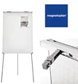 Produktbild: Magnetoplan Flipchart Junior SP 660x850mm klappbar magnethaftend Schreibtafel