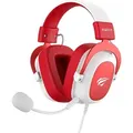 Produktbild: Havit H2002d - Gaming-Kopfhörer, weiß und rot - Weiß