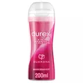 Produktbild: 2in1 Massage- & Gleitgel Guarana Wasserbasiertes Gleitgel - 200 ml - Durex