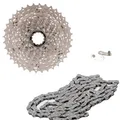 Produktbild: VERSCHLEISS SET 10-fach Shimano Kassette CS-HG50 / 11-36 + Shimano Kette LG 500